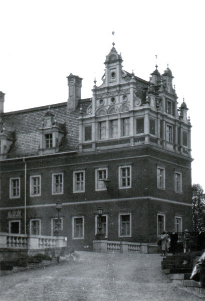 Teil des neuen Schlosses um 1930