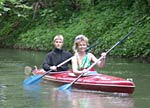Probefahrt auf der kleinen Spree